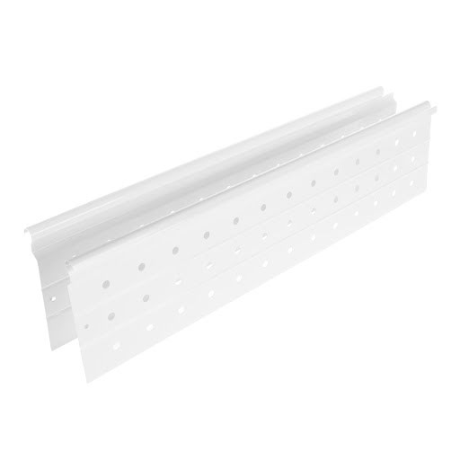 Riex NX40 Set of 2 raised sides for drawer with 2 round railings, 204/550 mm, white