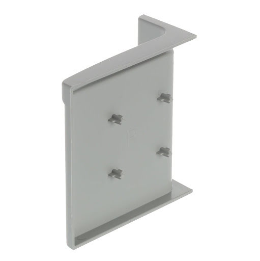 Italiana Ferramenta Libra H11 Cover for cabinet hanger, right, grey