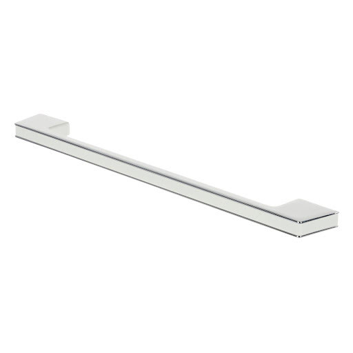 RiexTouch XH31 Poignée, 224 mm, chrome poli / blanc mat