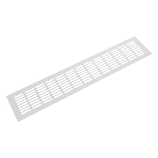 Riex GV44 Grilă de ventilație din aluminiu, 100x500 mm, aluminiu anodizat