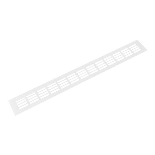 Riex GV44 Aluminium ventilation grid, 60x500 mm, white