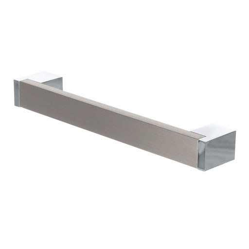 Riex Touch XH18 Handgreep, 160 mm, Gepolijst chroom/Geanodiseerd aluminium