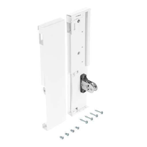 Riex ND30 Inner drawer accessories, front panel holder for 2/4 railings, H201, white
