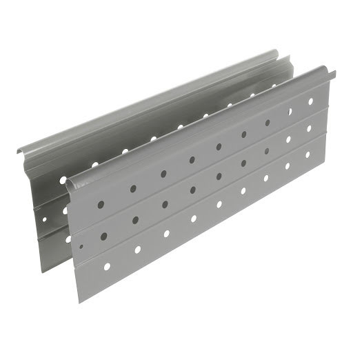 Riex NX40 Set of 2 raised sides for drawer with 2 round railings, 204/400 mm, grey