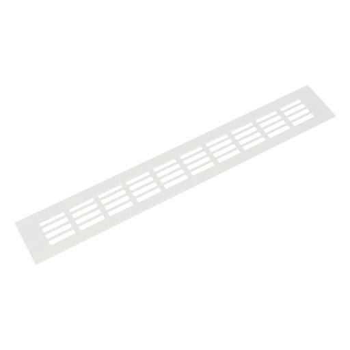 Riex GV44 Aluminium ventilation grid, 60x400 mm, white