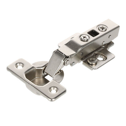 Riex NC70 Hinge clip on, full overlay, soft-close + plate H0 with cam