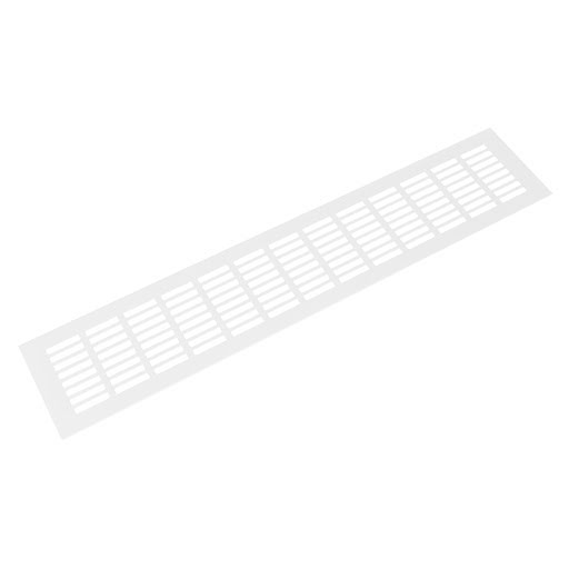 Riex GV44 Aluminium ventilation grid, 100x500 mm, white