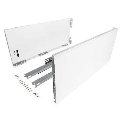 RiexTrack Double wall slide, 249/550 mm, white