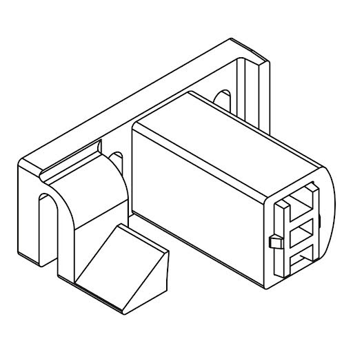 EF1201030101G00015 Hawa Combino L40 H FS, Follower, for soft close