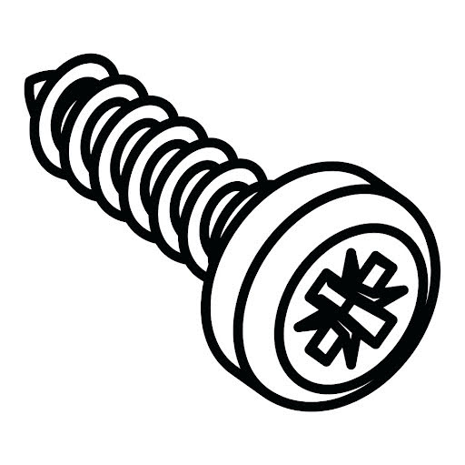 EF1201030101G00020 Hawa Fillister head screw, 4x16 mm, steel, zinc-plated