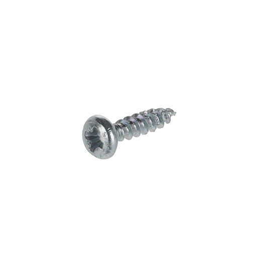 Spax Screw for chipboard, 4,5x16 mm, PZ (Z3) pan head, white zinc (1000 pcs pack)