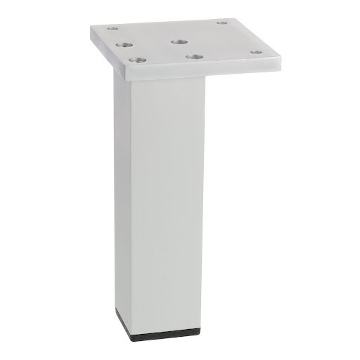 Riex GA68 Picior de mobilier 38x38 mm, H150, aluminiu anodizat