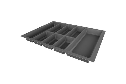 Riex GM70 Cutlery tray 70 (622x474 mm), Globe softTouch, grey