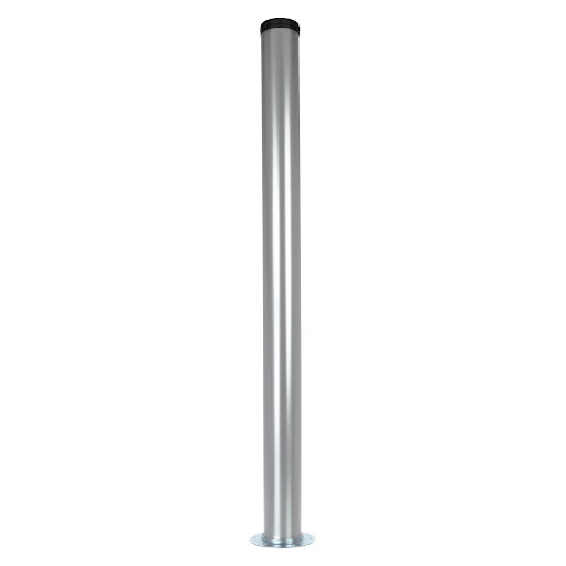 Riex ER60 Table leg with ring, H820 mm, matt chrome