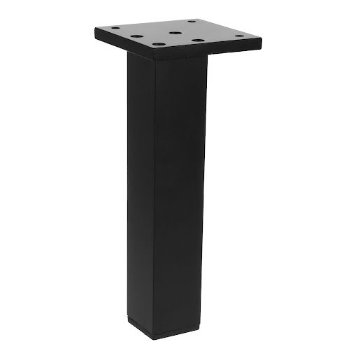 Riex GA68 Furniture leg 38x38 mm, H200, matt black