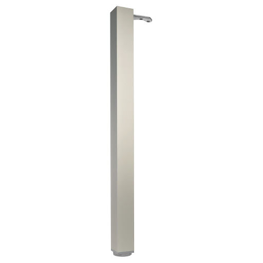 Riex EA60 Table leg 60x60/H820 mm, stainless steel imitation