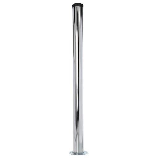 Riex ER60 Table leg with ring, H820 mm, chrome