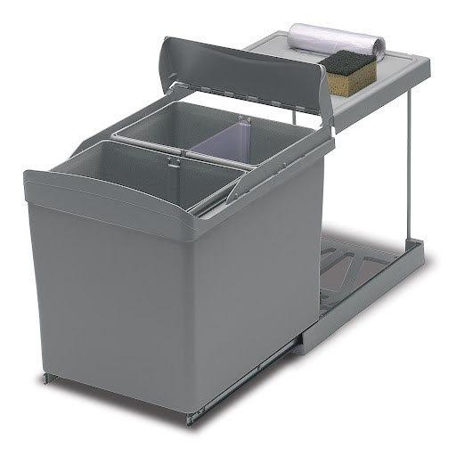 Riex GN50 sorter- from 450, 2x21L, H433, quartz grey