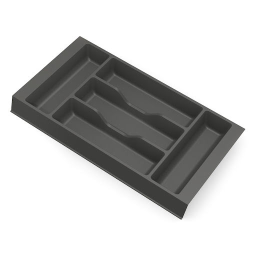 Riex GM22 cutlery tray - side, W266 / L420-474, anthracite