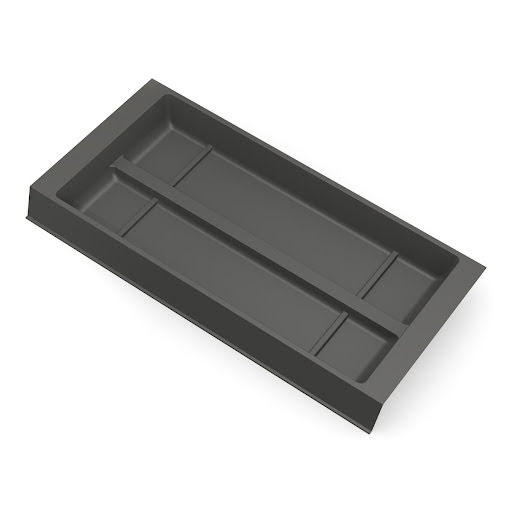 Riex GM22 cutlery tray - side, W240 / L420-474, anthracite