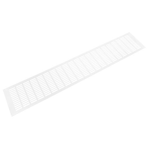 Riex GV44 Grilă de ventilație din aluminiu, 150x800 mm, albă