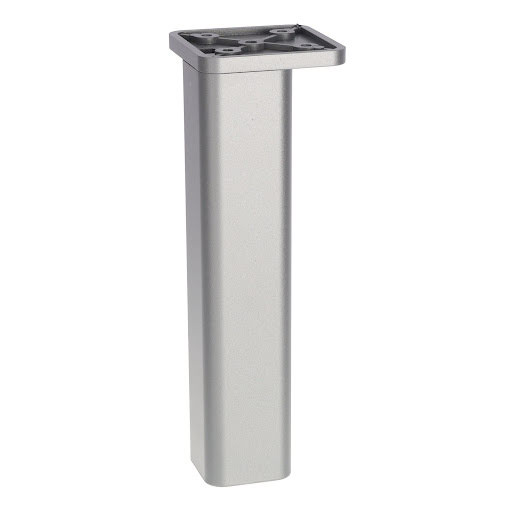 Riex GR77 Furniture leg, 38x38 mm, H180, silver