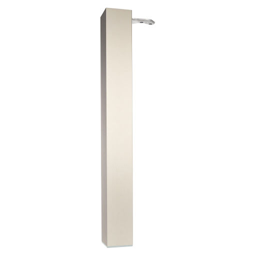 Riex EA80 Picior de masă 80x80/H710 mm, imitație inox