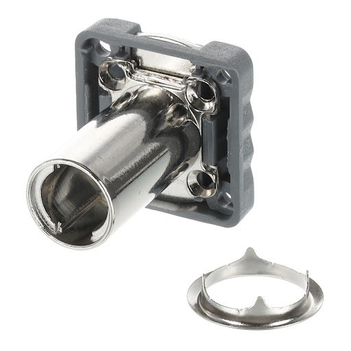 Riex EP52 Drawer lock, up/down, L32, plastic body, nickel plated