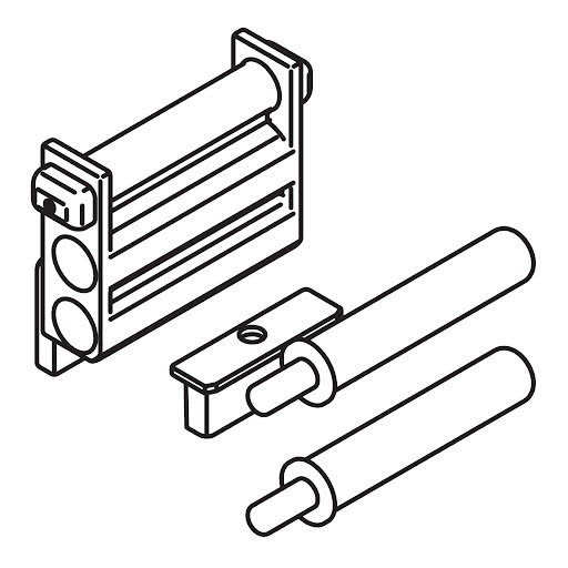 EF12010404G00014 Hawa soft closing system for end position and cover caps