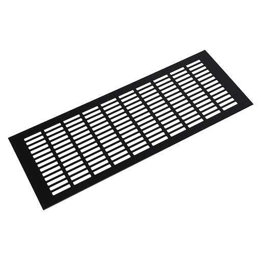 Riex GV44 Grille d'aération aluminium, 150x400 mm, noir mat