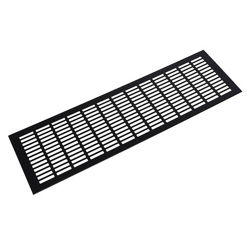 Riex GV44 Aluminium ventilation grid, 150x500 mm, matt black
