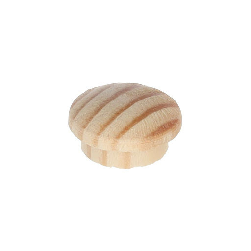 Riex JW10 Wooden plug convex D15, pine (pack 100 pcs)