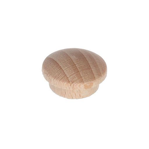 Riex JW10 Wooden plug convex D15, beech (pack 100 pcs)