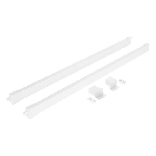 Riex ND60 (16/18 mm) Set di 2 ringhierine quadrate, 500 mm, bianco