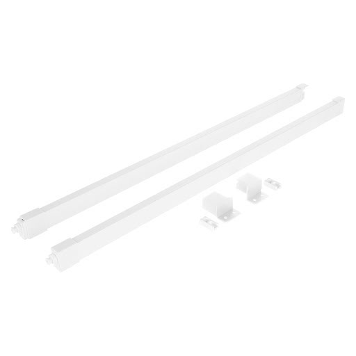 Riex ND60 (16/18mm) Set of 2 square railings, 550 mm, white