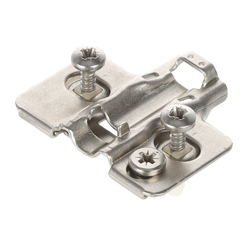 Riex NC50/NC70 Mounting plate for hinge clip on, H2, cam, with dowels