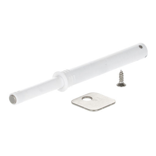 Riex NK55 Push for open găurire pal 10 mm, 38 mm, magnet, alb
