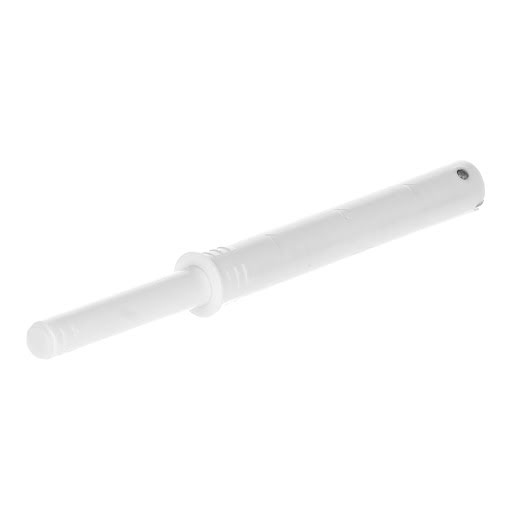 Riex NK50 Cricchetto per foro 10 mm, 38 mm con paracolpi, bianco