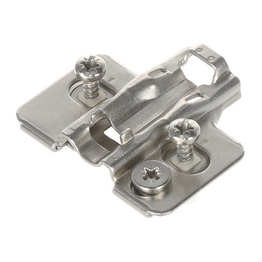 Riex NC50/NC70 Mounting plate for hinge clip on, H4, cam, with dowels