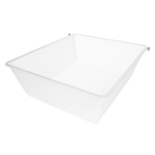 Riex VB66 Panier de rangement, L500, H160, 494 mm, blanc