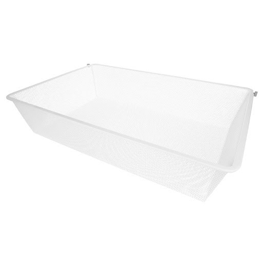 Riex VB66 Panier de rangement, L800, H160, 494 mm, blanc