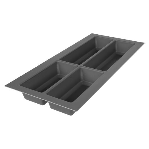 Riex GM70 Cutlery tray 30 (222x474 mm), Globe softTouch, grey