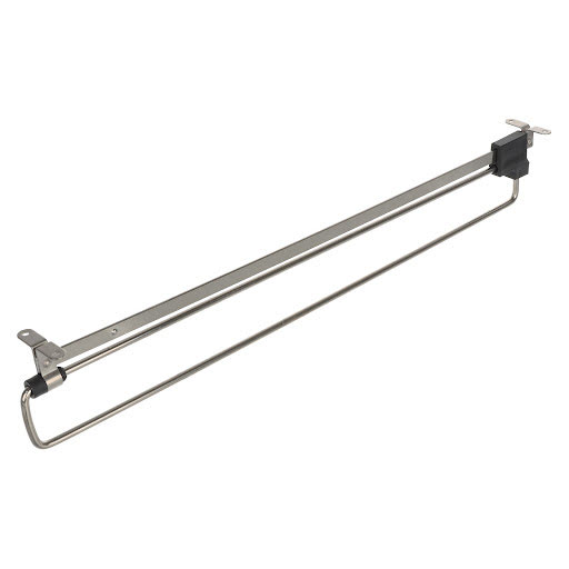 Riex VH21 Pull-out rack for hangers, 450 mm, chrome
