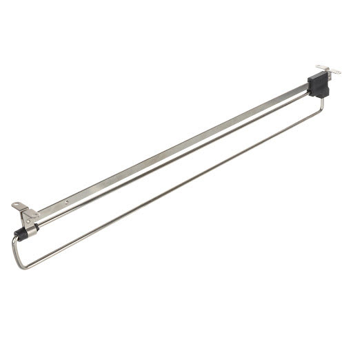 Riex VH21 Pull-out rack for hangers, 500 mm, chrome
