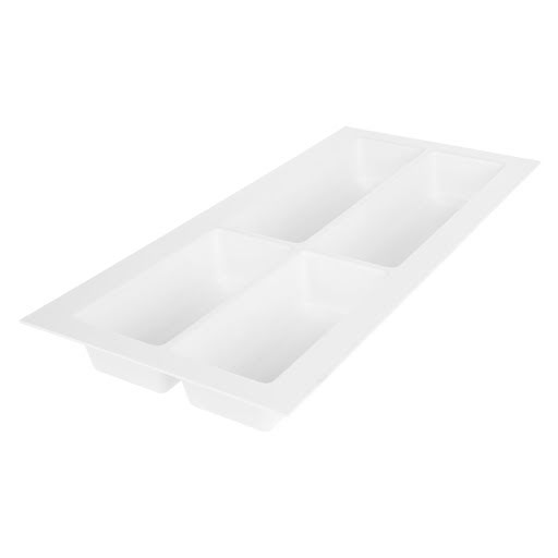 Riex GM70 Cutlery tray 30 (222x474 mm), Grained, white