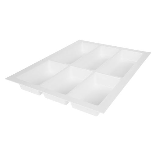 Riex GM70 Cutlery tray 45 (372x474 mm), Grained, white