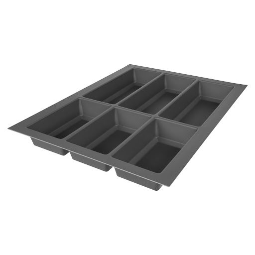 Riex GM70 Cutlery tray 45 (372x474 mm), Globe softTouch, grey