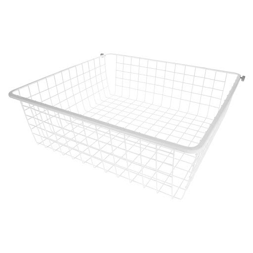 Riex VB63 Wire basket, W600, H175, 494 mm, white