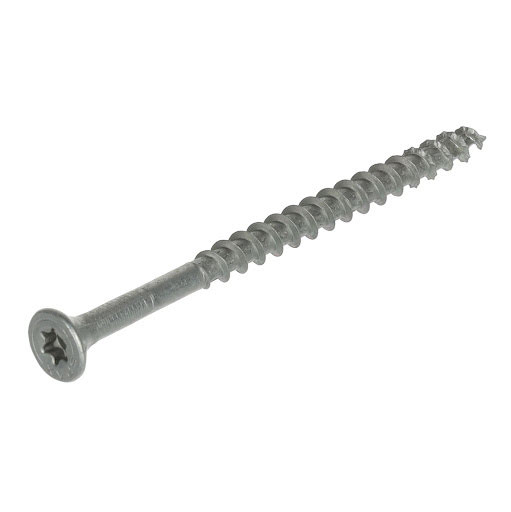 Spax Screw for chipboard, 6,0x90/61 mm, TX (T30), flat countersunk head, white zinc (200 pcs pack)