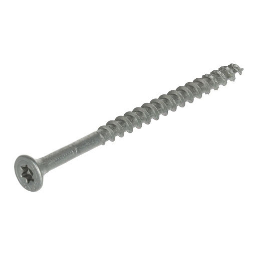 Vite Spax per pannelli truciolari, 6,0x90/61 mm, Torx, testa svasata piatta, zinco bianco (200 pz.)